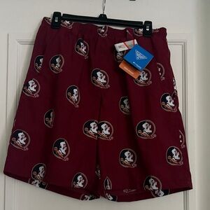 Columbi Men's Maroon Sports Shorts